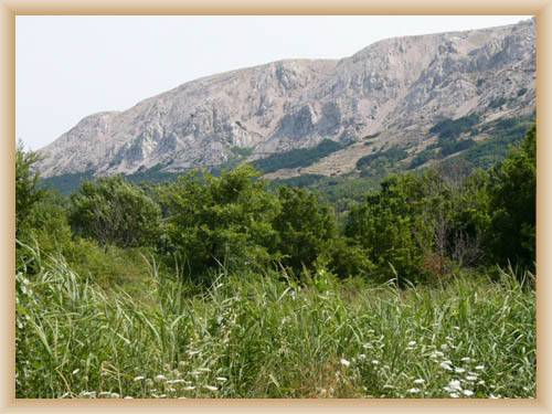 Ostrov Krk - hory