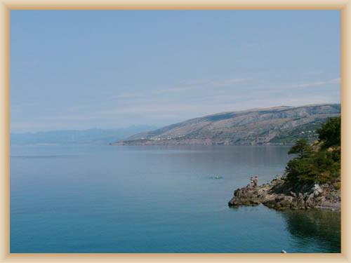 Pohled na Senj od Sv. Juraj
