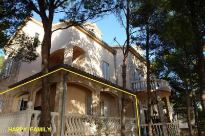 Vila IRMING v borovém lese u moře