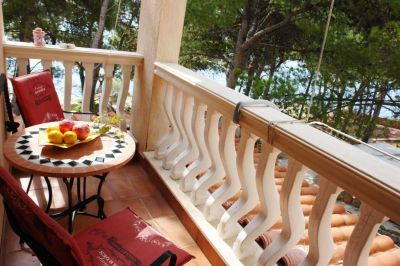 Vila IRMING v borovém lese u moře