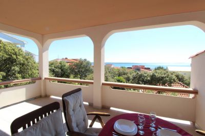 Apartmány Mandre Karas