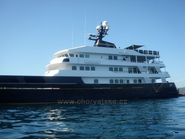 Jachta miliardáře Flavia Briatoreho