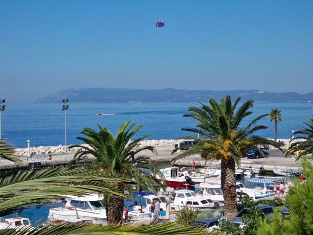Tučepi-pohled z našého balkonu