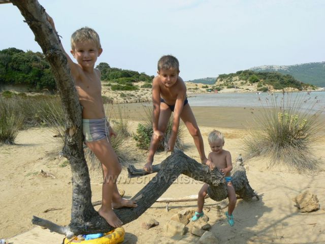 piesková pláž Dubac