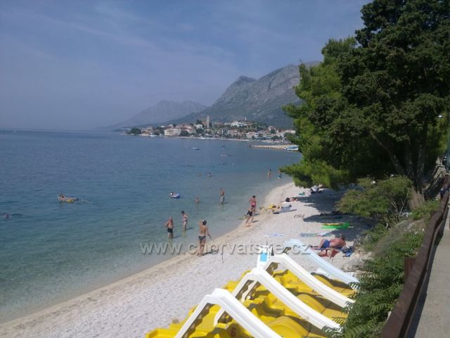 Gradac - pláž