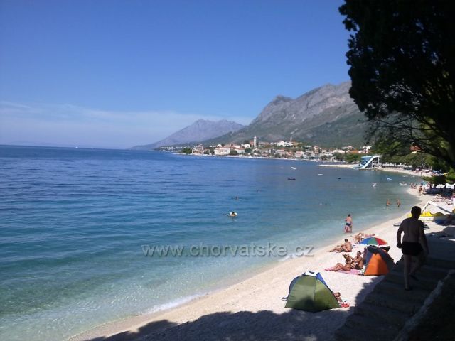 Gradac - pláž