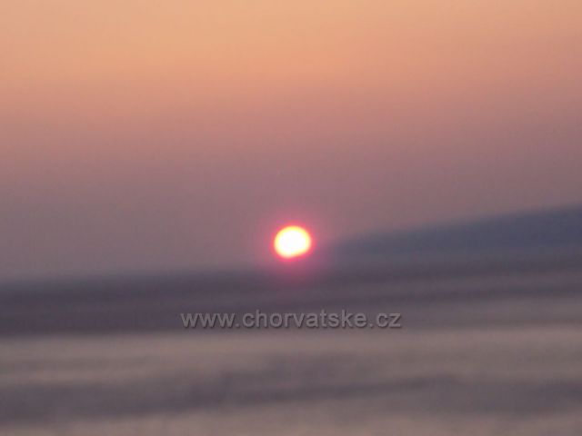Západ slunce v Gradacu