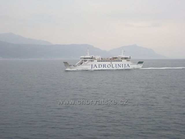 Trajekt zo Splitu na Hvar