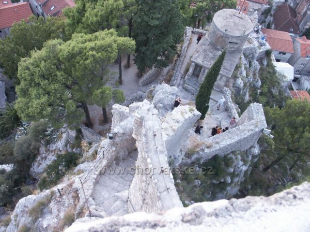 OMIŠ- Pohľad z pevnosti