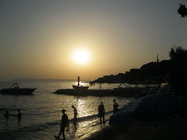 Západ slunce-Podgora.