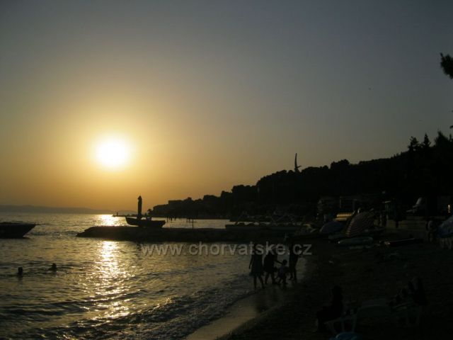 Západ slunce-Podgora.