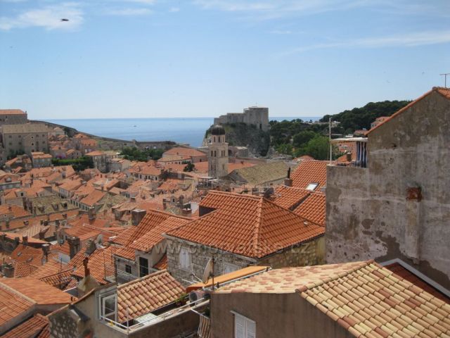 Dubrovnické střechy.