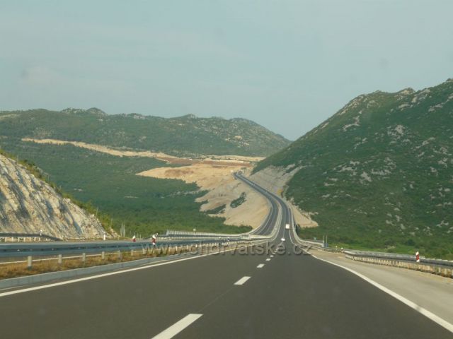Krásná Chorvatská dálnice
