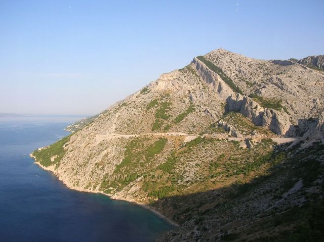 Příjezd k moři u Brely