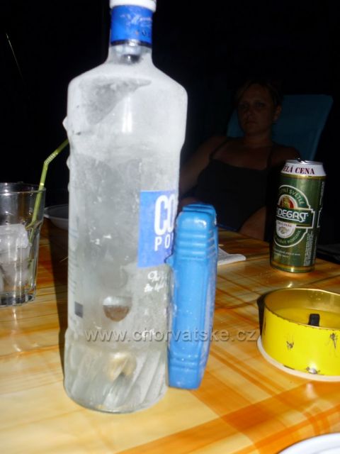 I taková je dovolená v Jelse na Hvaru.Hlavně když to dobře mrazí.