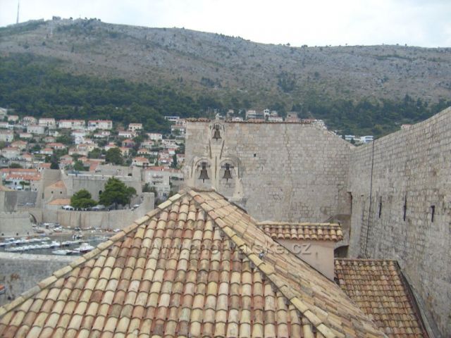 Dubrovník - pohled z hradeb