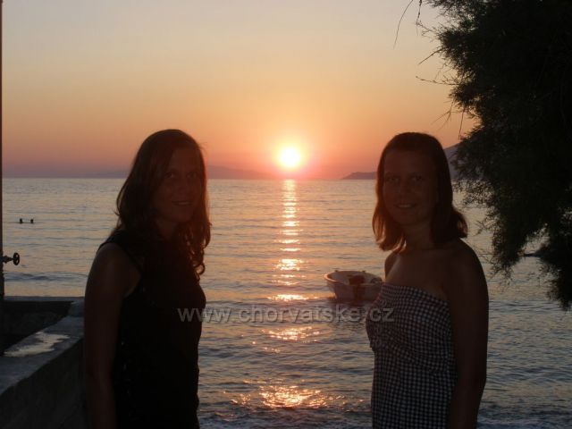 Západ slunce v Žuljaně