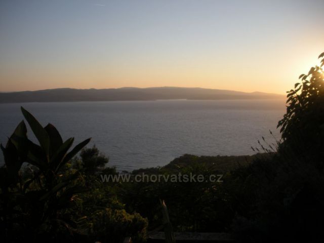 pohled z konoby Katara