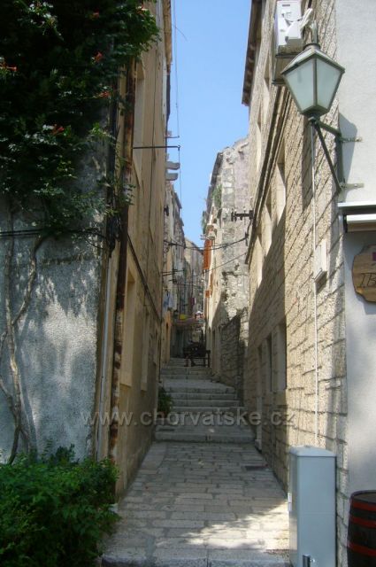 uličky města Korčula