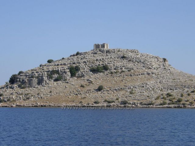 Kornati - pevnost Toretta ze 6. stol.