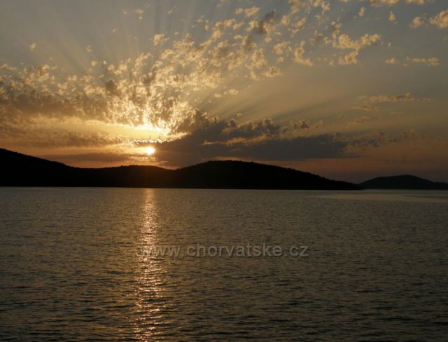 Zapad slunce u o. Dugi Otok