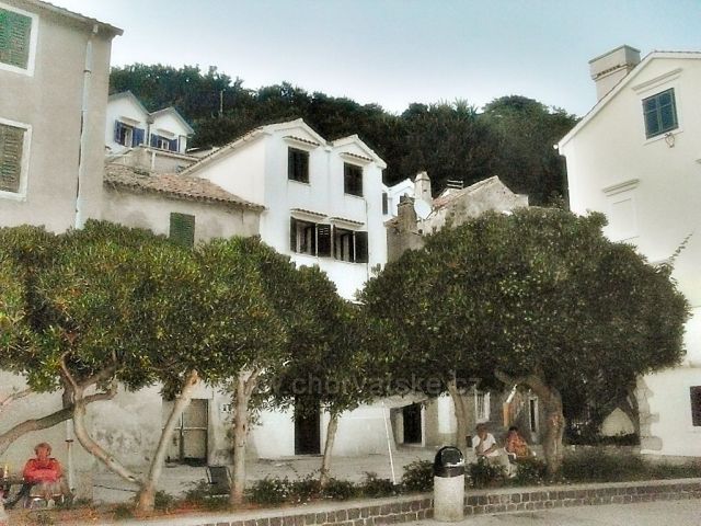 Krk-Baška v podvečer