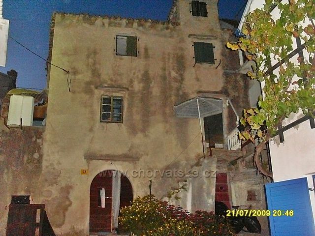 Krk-Baška - jedna z uliček