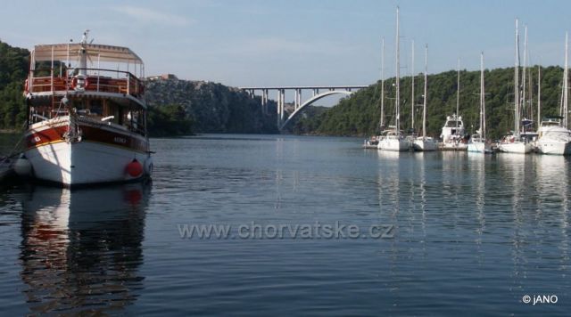 Diaľničný most Krka-zo Skradinu