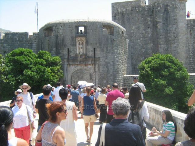 vchod do Dubrovníku