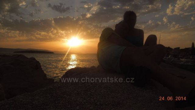 Západ sluníčka - Biograd na Moru