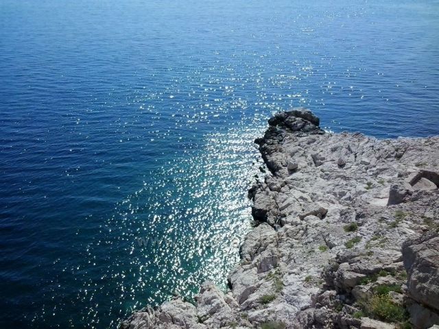 Pobřeží u Jablanace