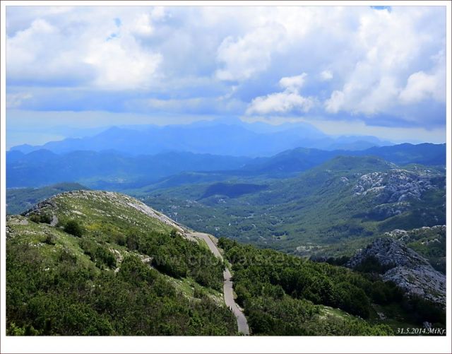 ..v posvátném pohoří Lovčen