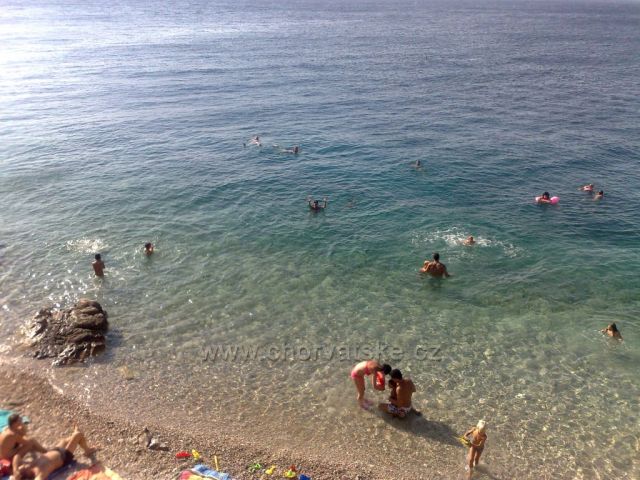 Koupačka před najetím na trajekt