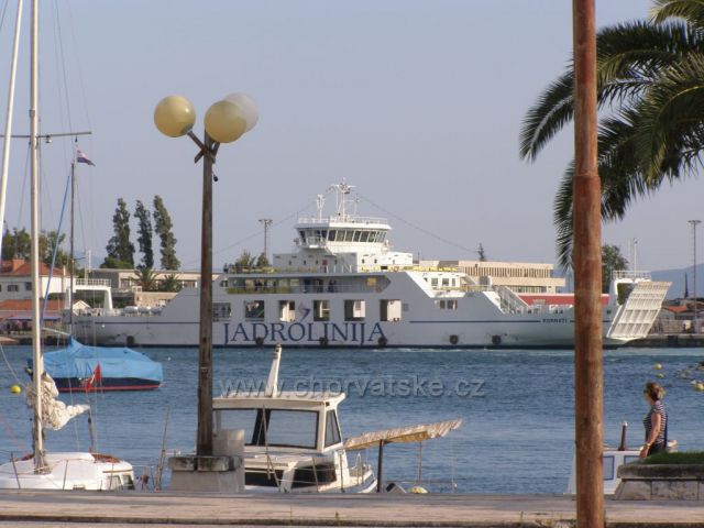 Trajekt v přístavu Ploče