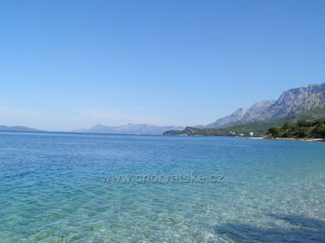 Naš pláž v Tučepi.