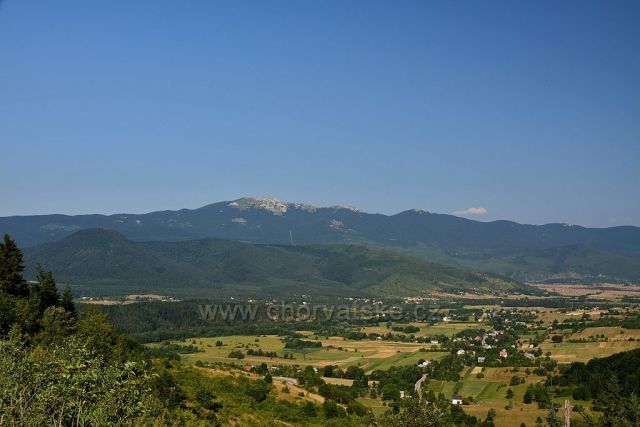 Vápence v chorvatském vnitrozemí..