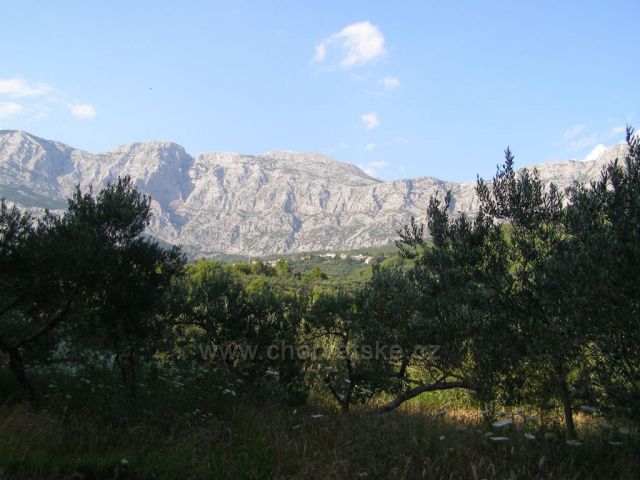 Pohled na Biokovo.