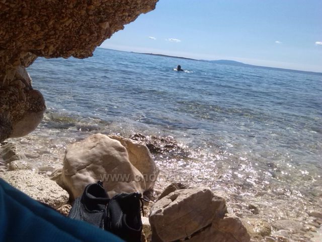 koupání pod apartmánem