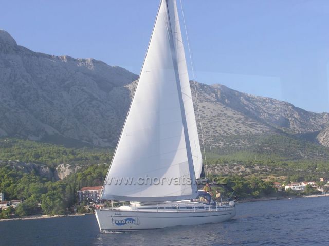 pohľad z lode na Pelješackú riviéru