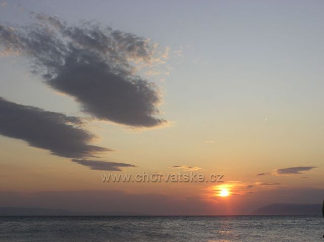 západ slnka v Podgore