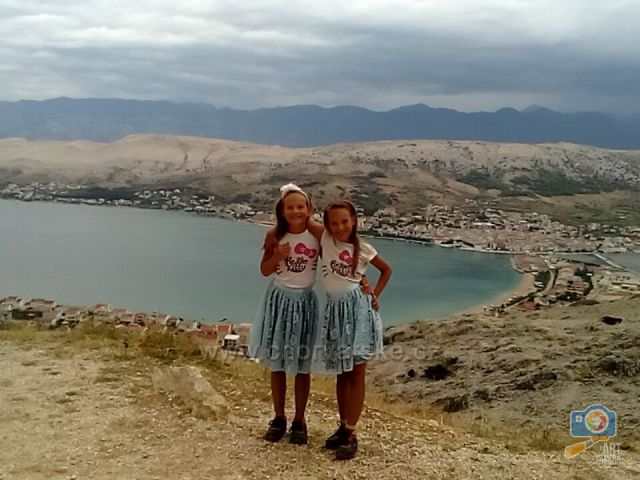 pohled na Pag z druhé strany