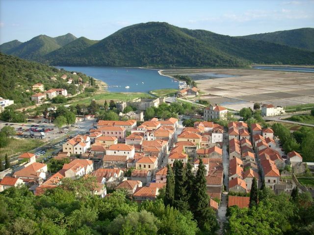 Pohled z pevnosti Ston