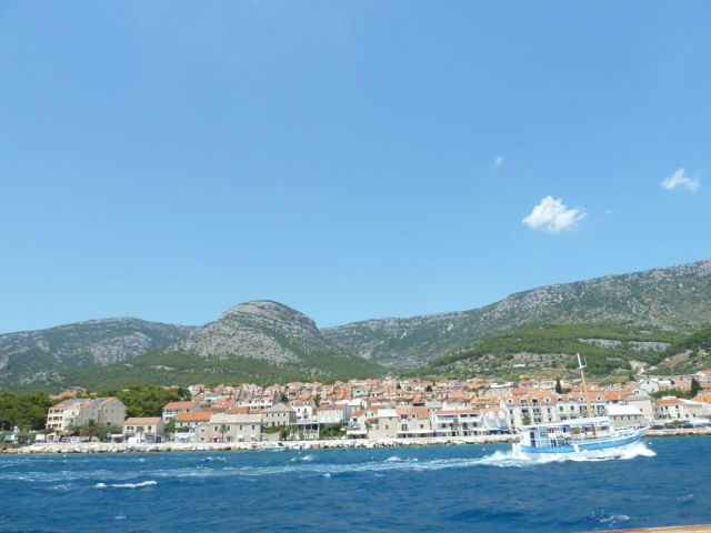 město Bol na ostrově Brač