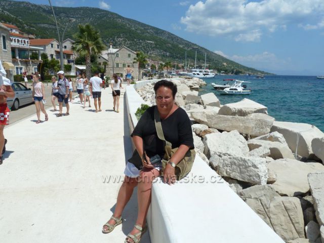 město Bol na ostrově Brač