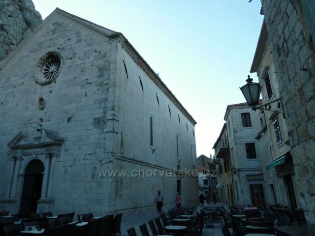 Omiš kostel Sv.Michala