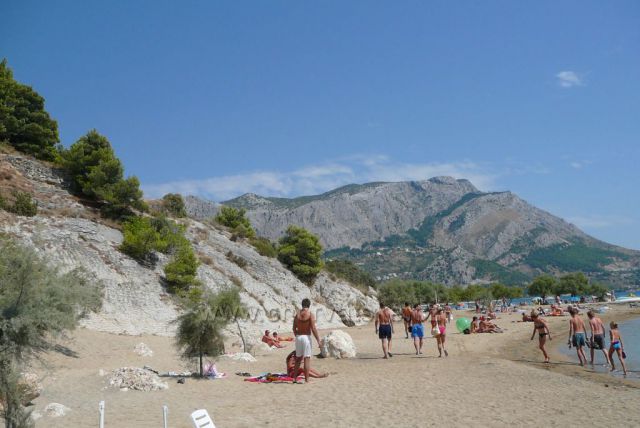 Omiš - Duče, pláž