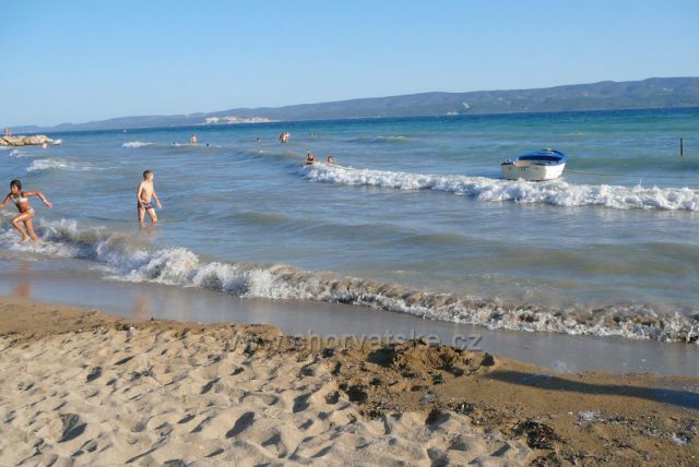 Omiš - Duče, pláž