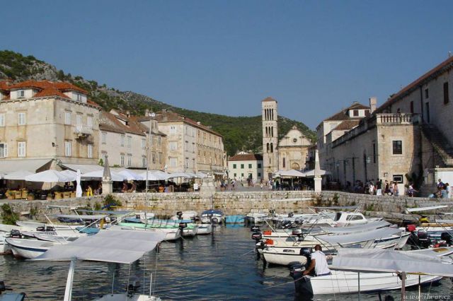 Hvar,náměstí Sv.Štěpána