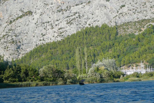 Omiš - kaňon řeky Cetiny