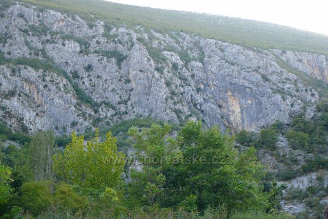 Omiš - kaňon řeky Cetiny